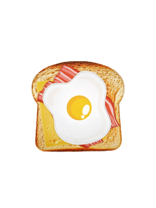 Egg Bacon and Cheese Toast Crossbody