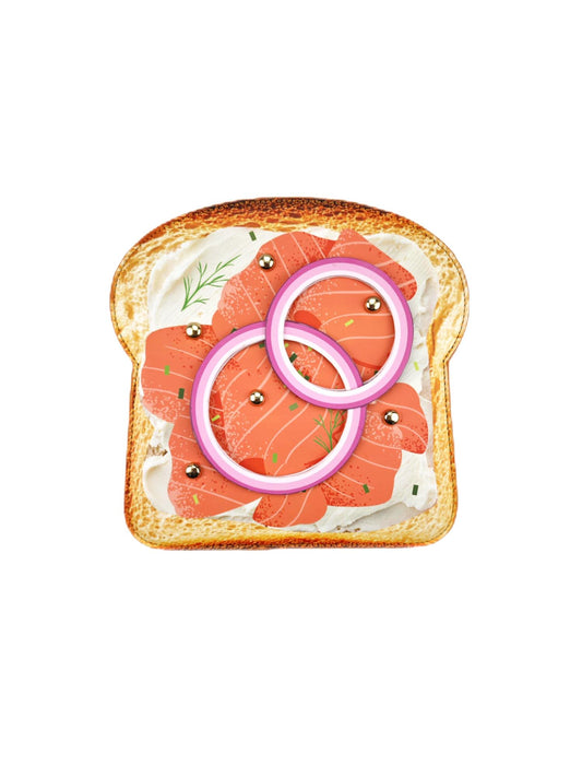 Smoked Salmon Toast Crossbody