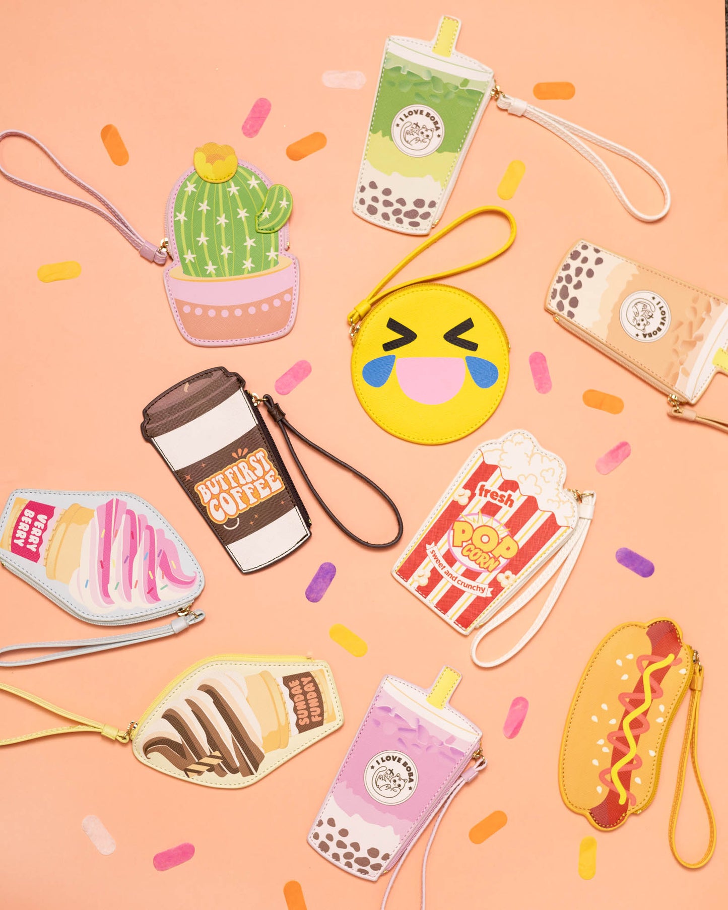 Novetly Wristlet - Tootsie Roll