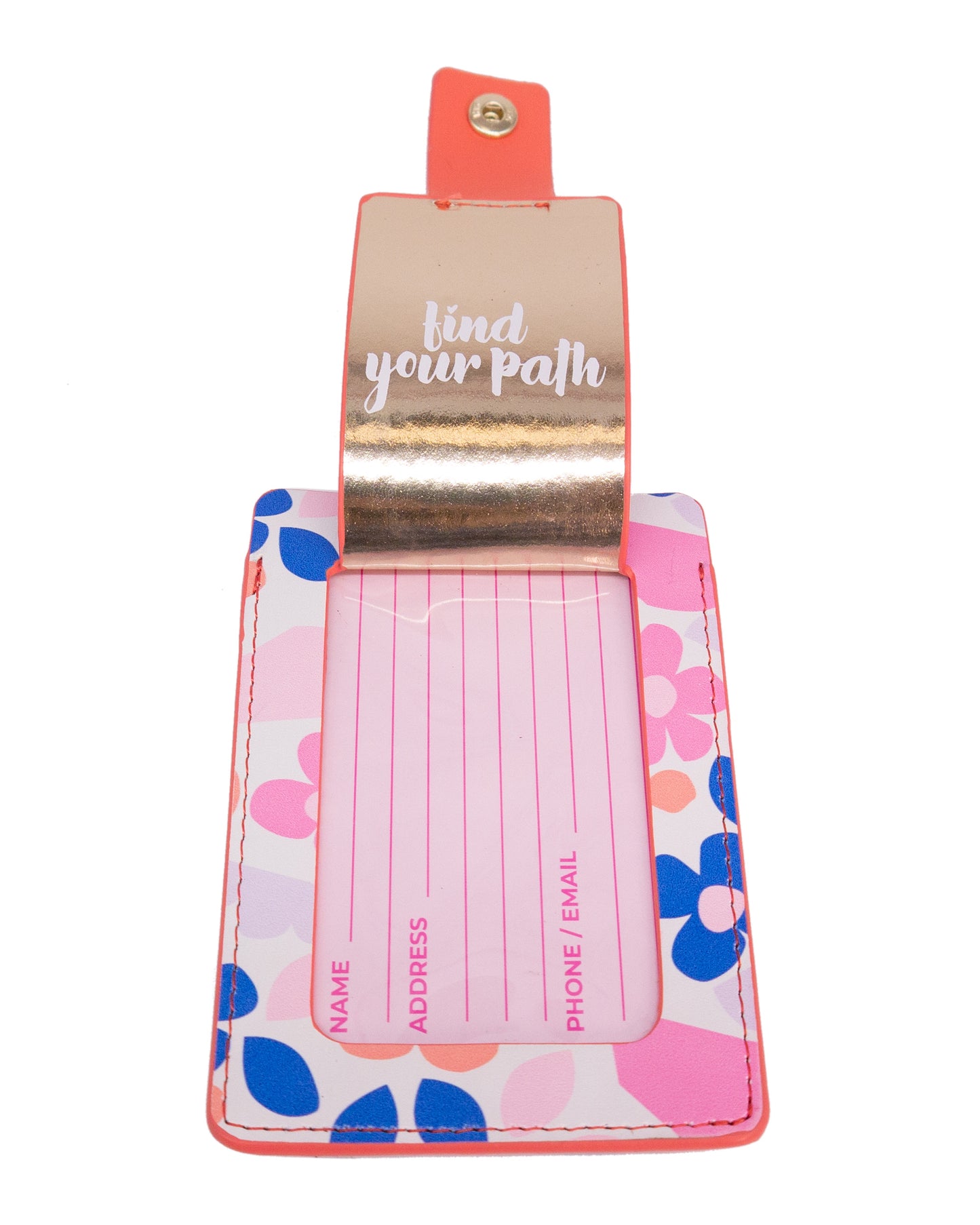 Luggage Tag - Paper Flowers - Bewaltz