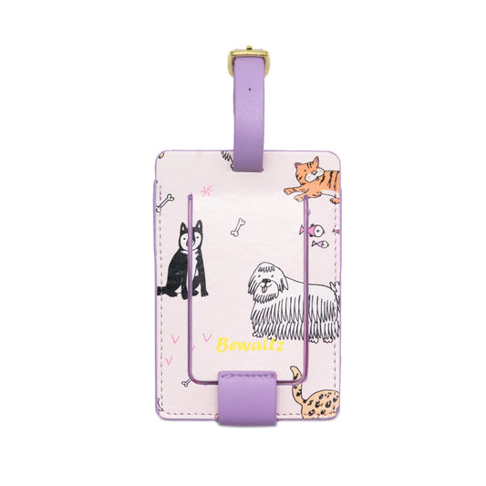 Luggage Tag - Cats & Dogs - Bewaltz