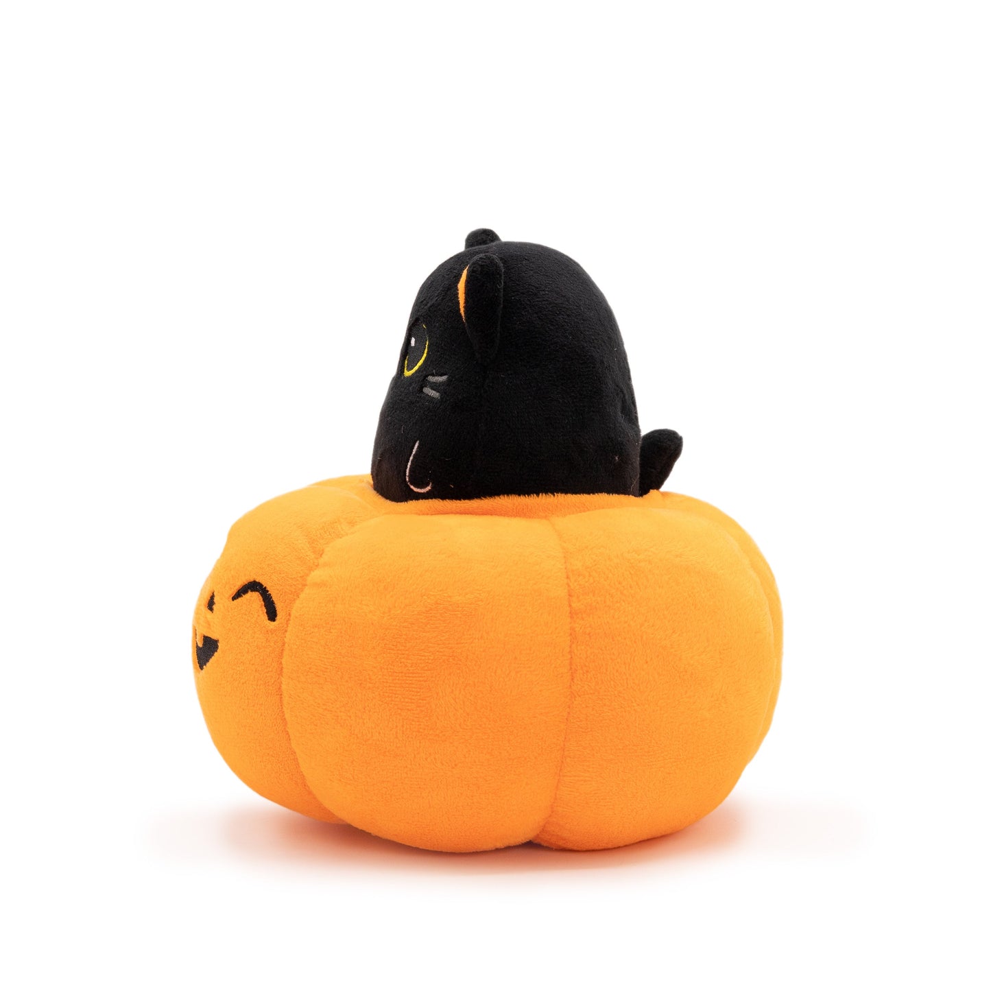 Peek-A-Boo Plush - Cat in Pumpkin