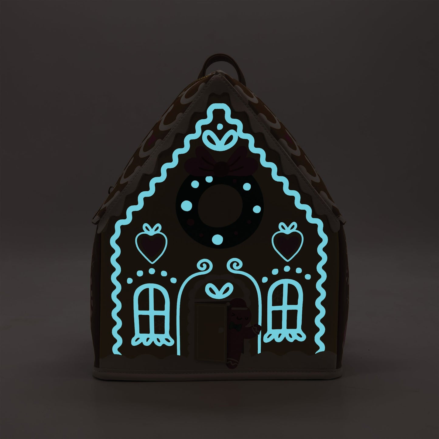 SALE! Glow-in-the-Dark Gingerbread House Backpack