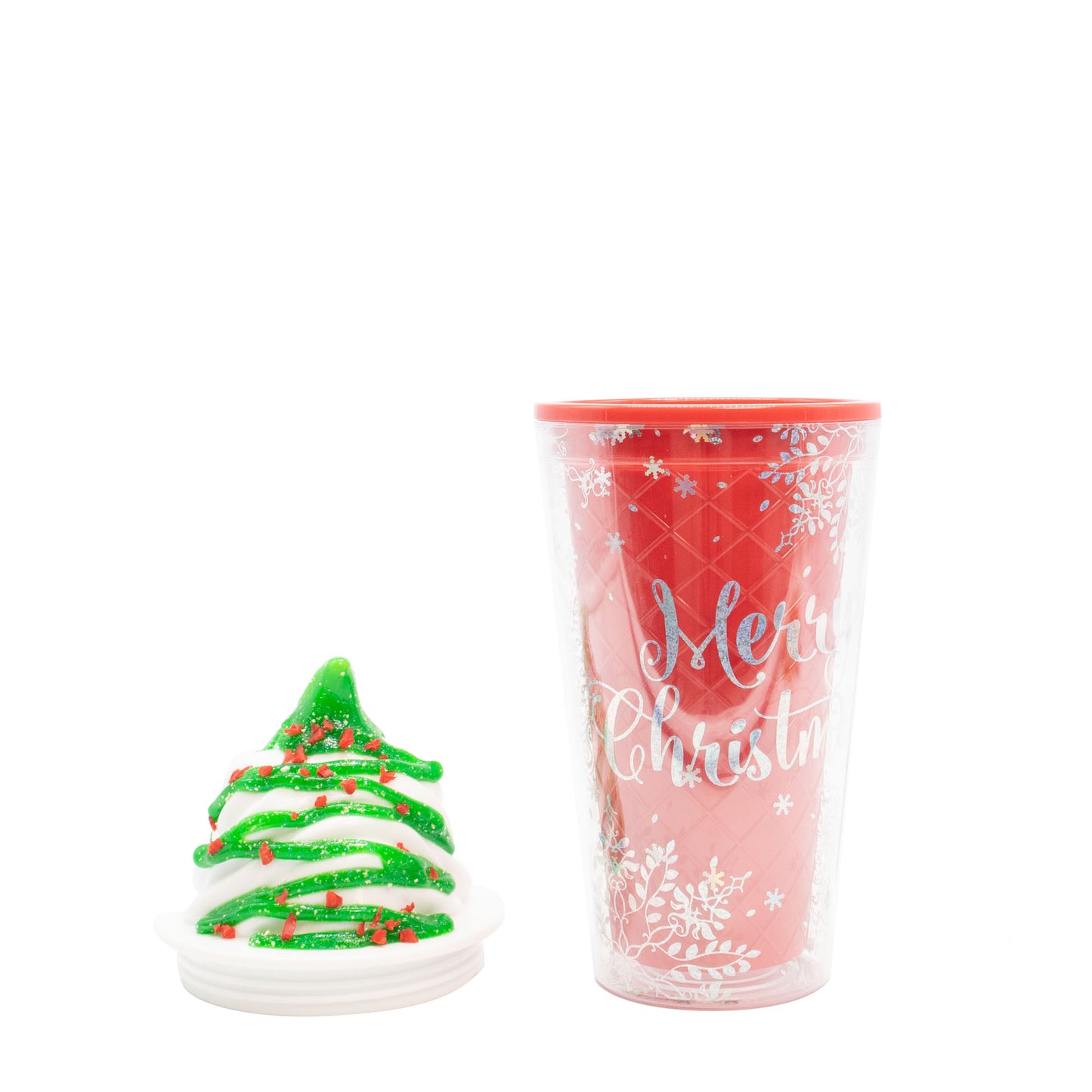 Christmas Tumbler - Red Sprinkles