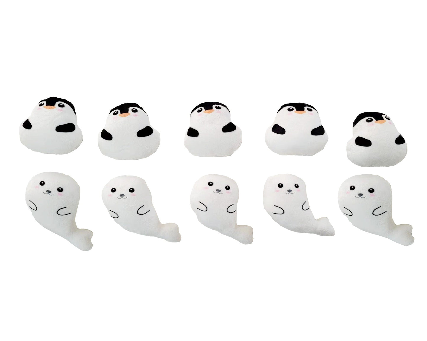 Tic Tac Toe Plushies - Polar Bear & Friends
