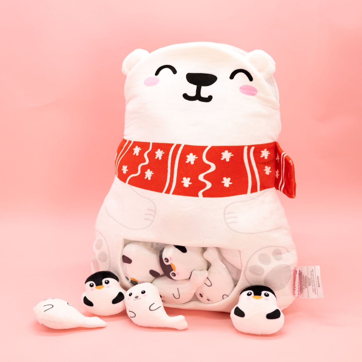 Tic Tac Toe Plushies - Polar Bear & Friends