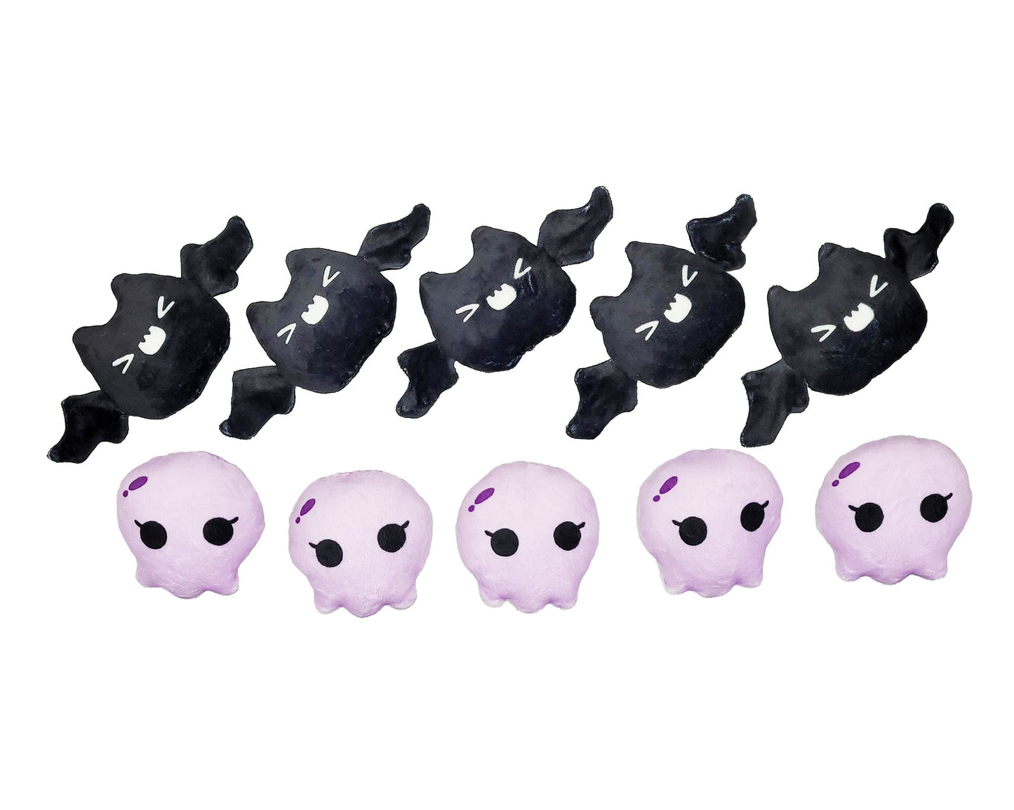 Tic Tac Toe Plushies - Spooky Ghost