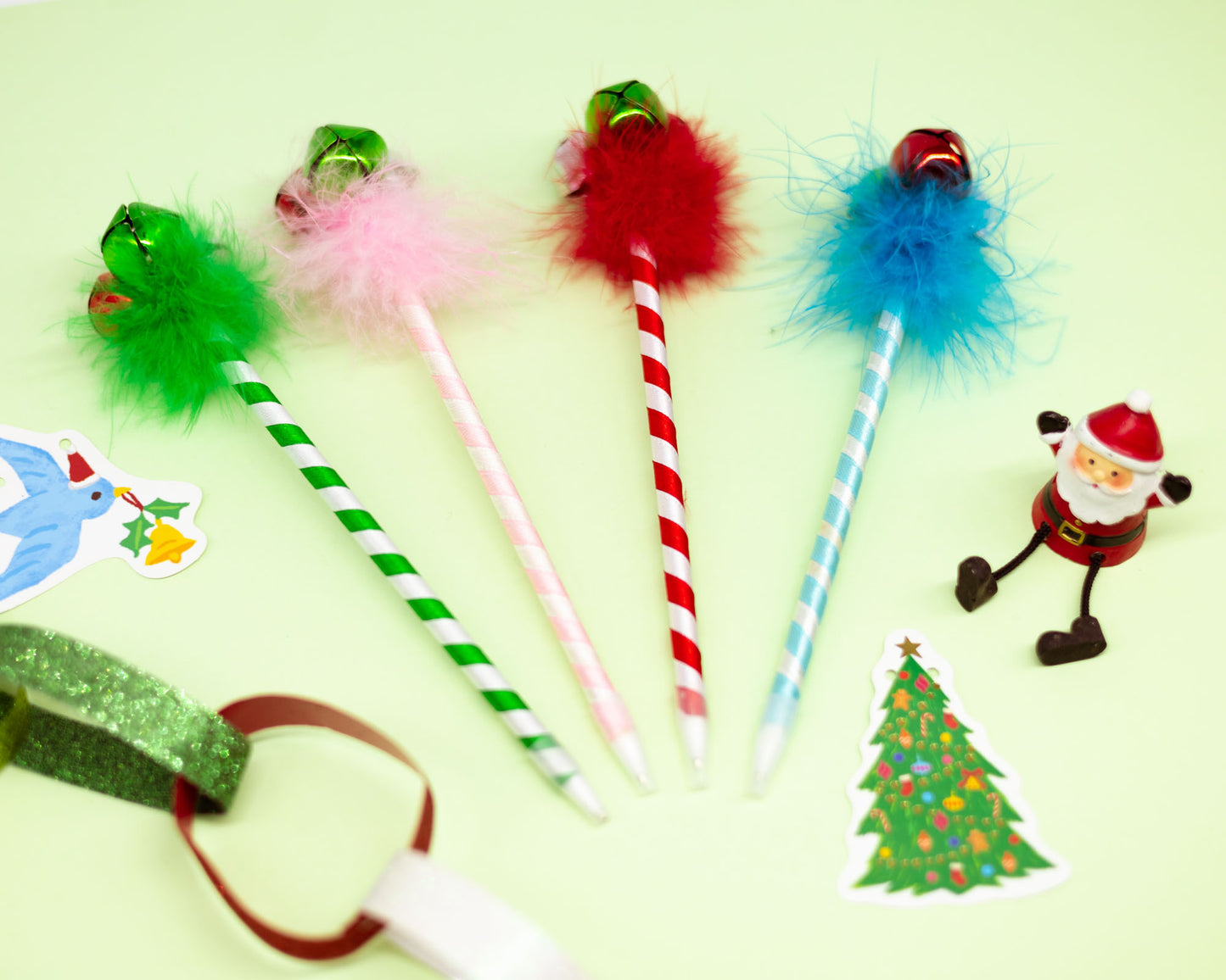 Jingle Bell Pen Set (Assorted) π