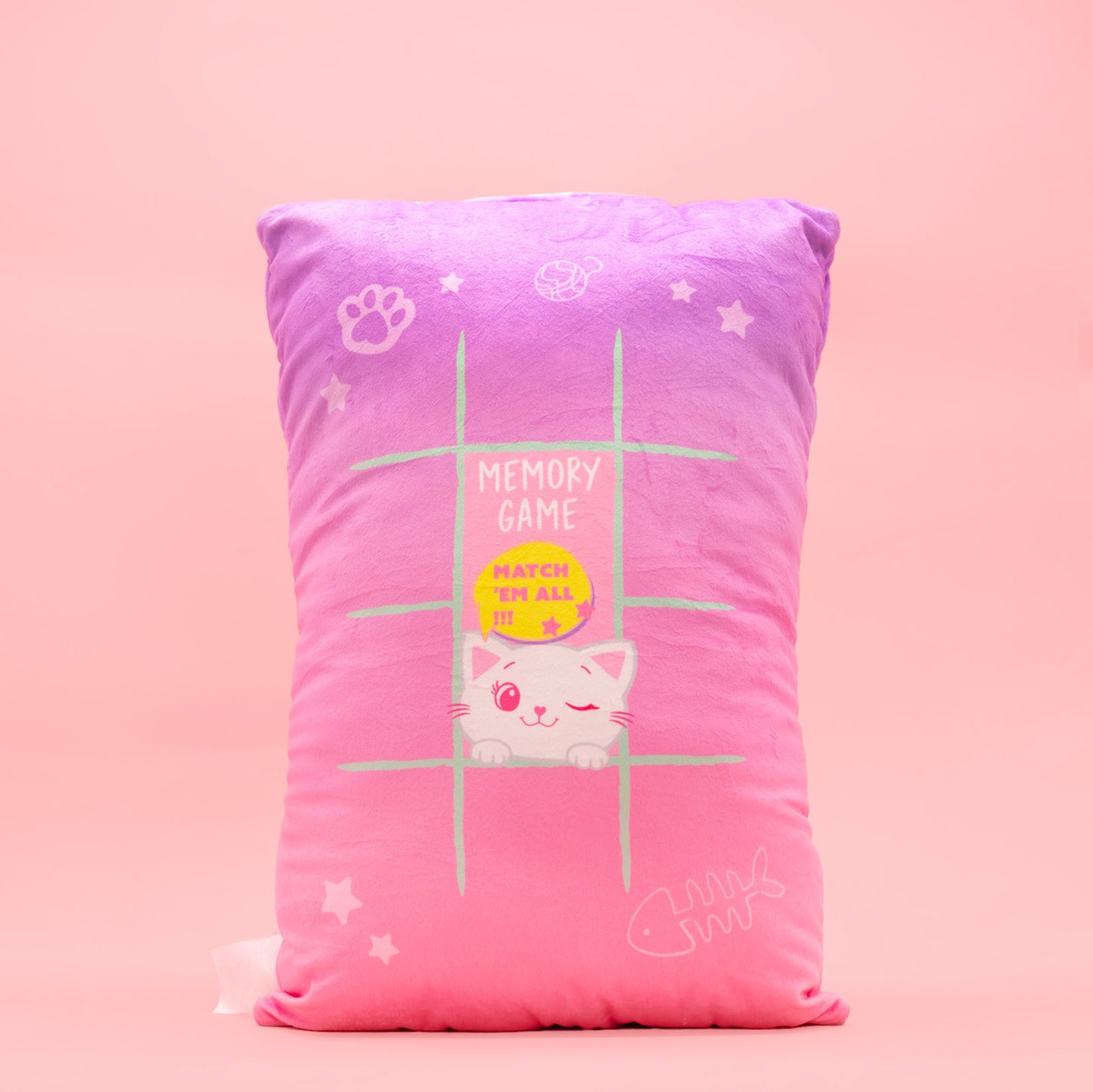 Brain Game Mini Plushie Claw Machine - Winky Eye Kitty