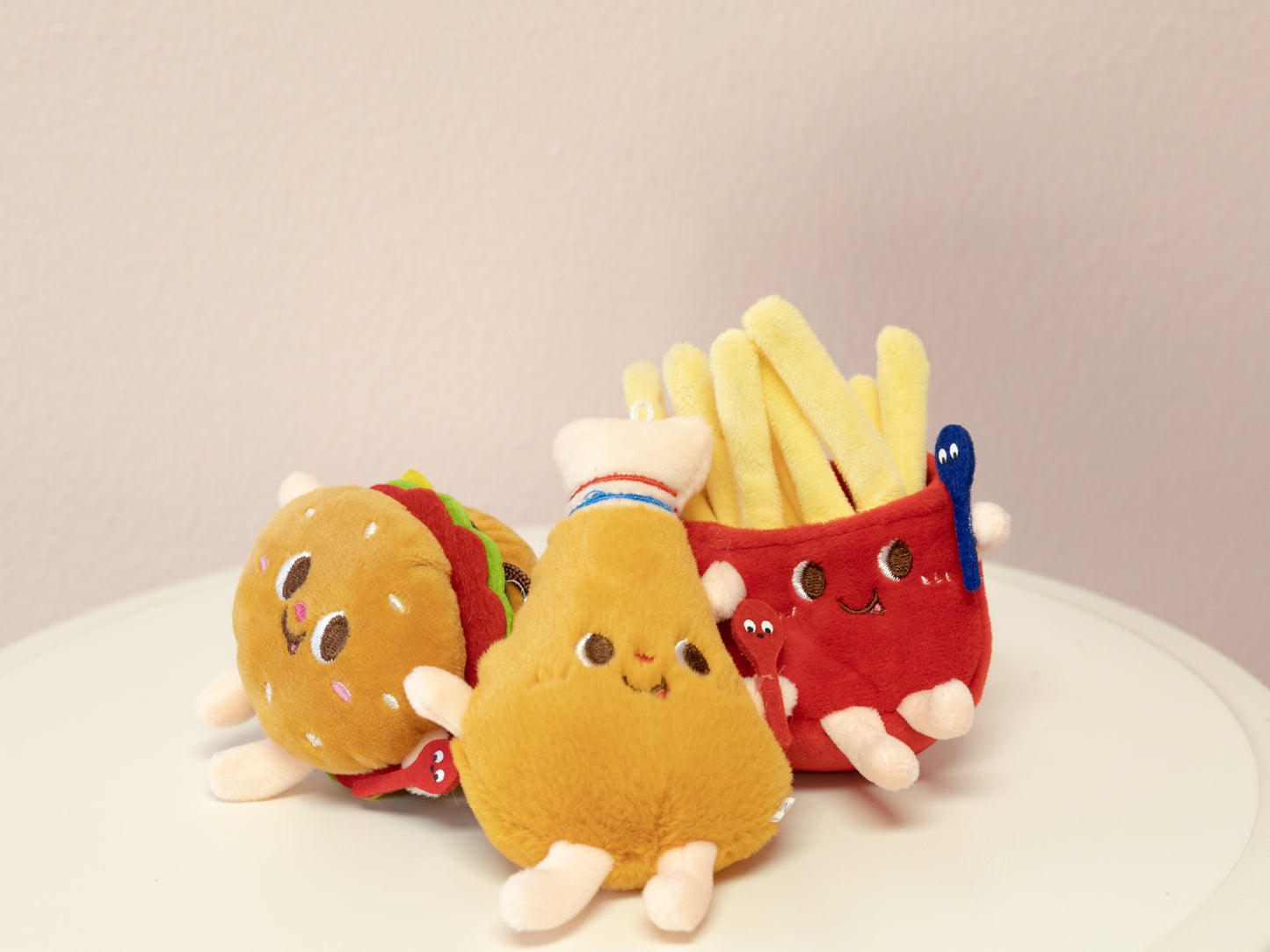 Foodie Plush Keychain