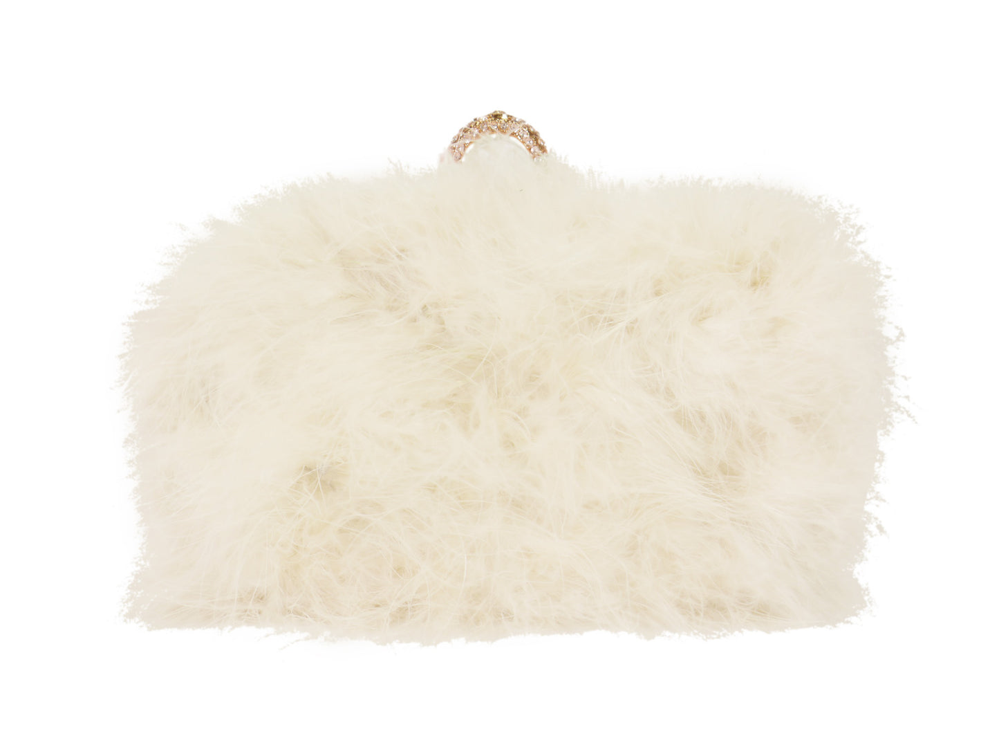 Furry Clutch - White - Bewaltz