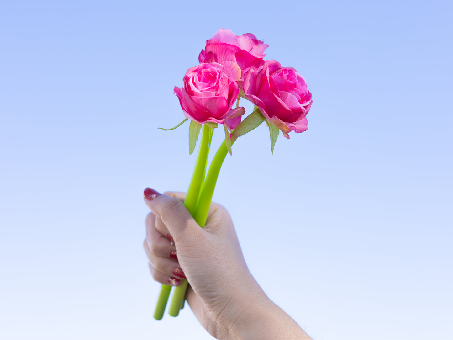 Flower Bouquet Pen Set of 3