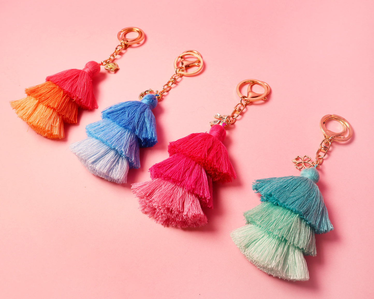 Lima Tassel Charm Blue - Bewaltz