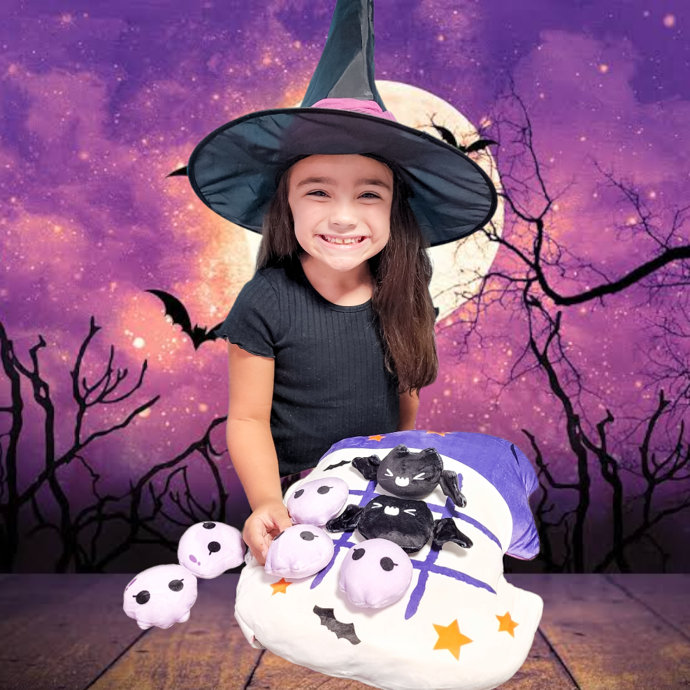 Tic Tac Toe Plushies - Spooky Ghost