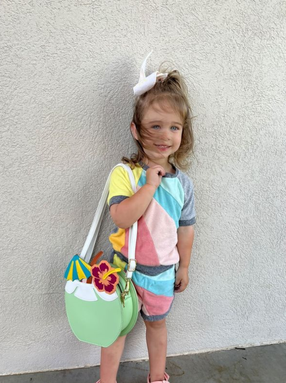 Sippin on a Coconut Drink Handbag