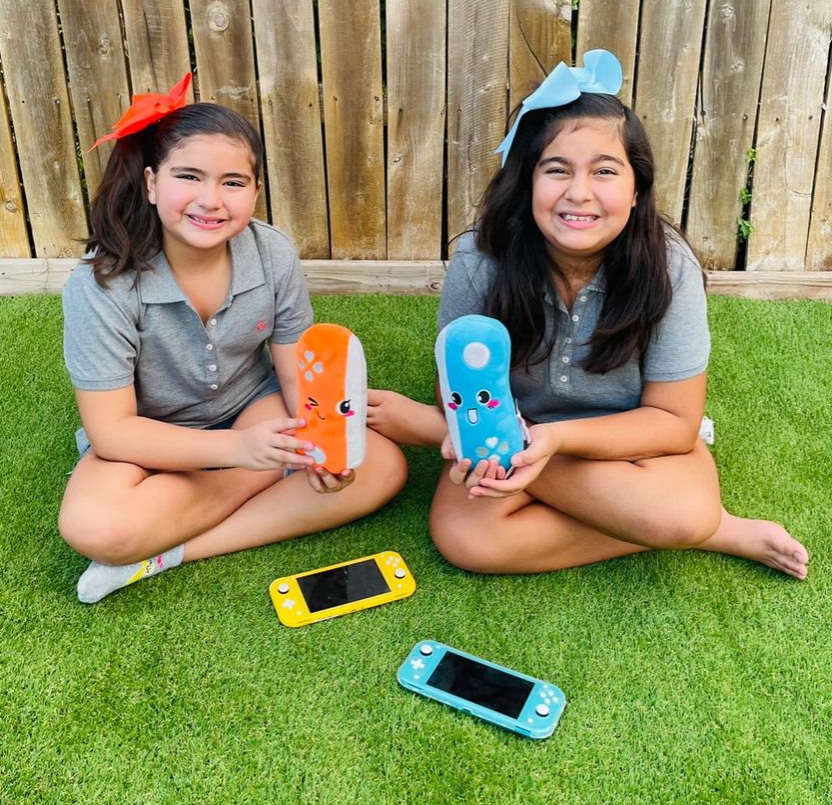 SALE! BFF Plushie - Game Controller - Orange Blue