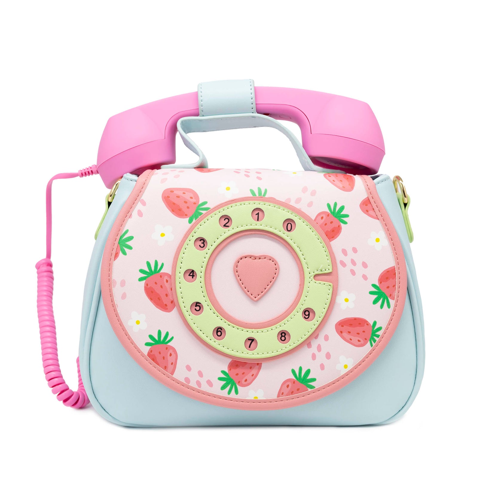 Ring Ring Phone Convertible Handbag Strawberry Fields Bewaltz