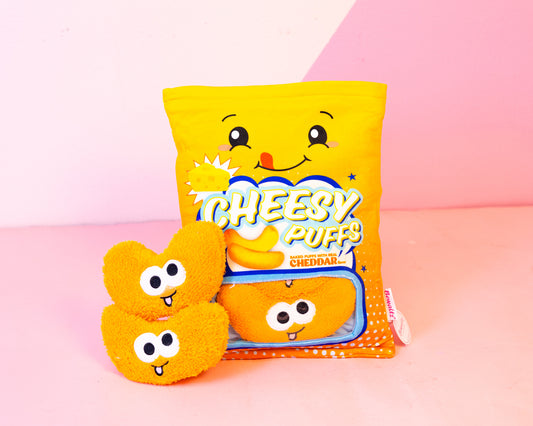 Mini Plushie - Cheesy Puffs