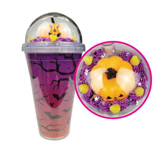 Glow in the Dark Halloween Tumbler - Spooky Tree