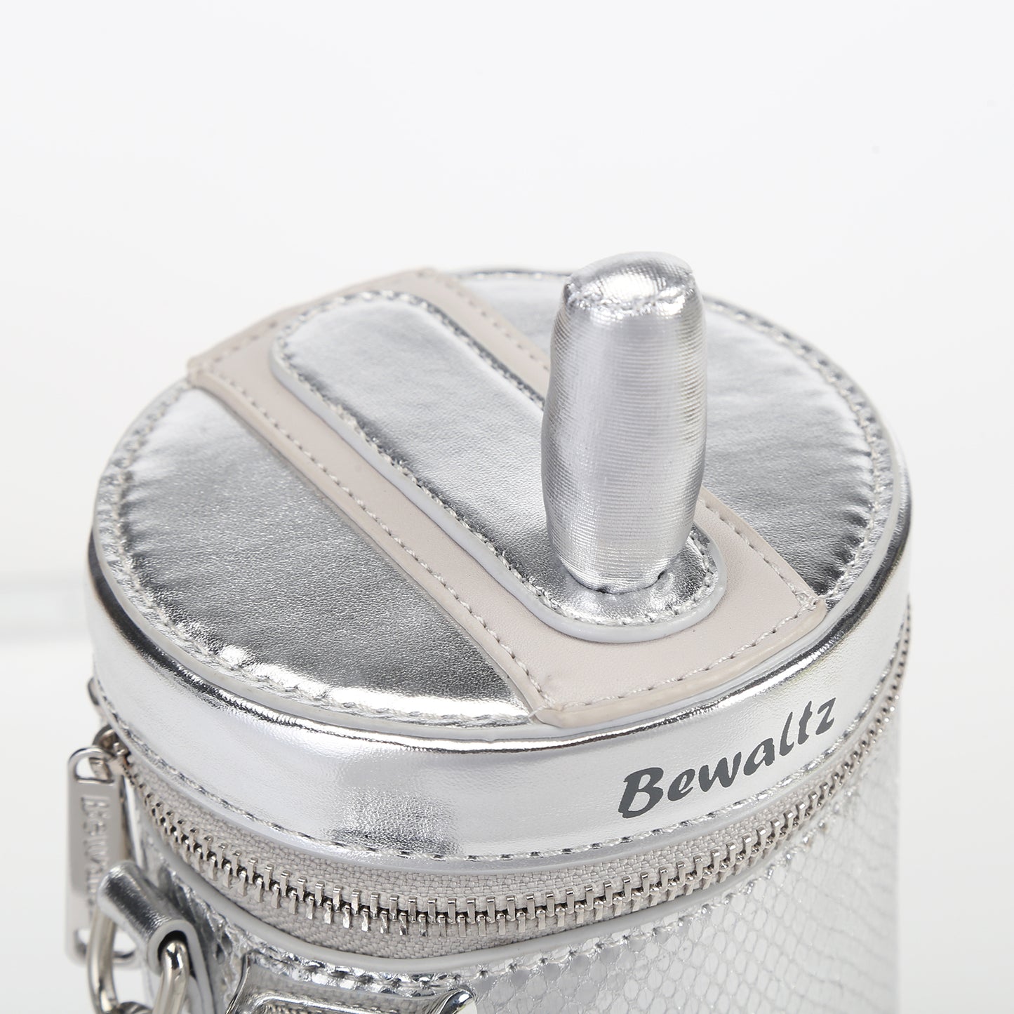 Take A Sip Water Cup-Silver Crossbody
