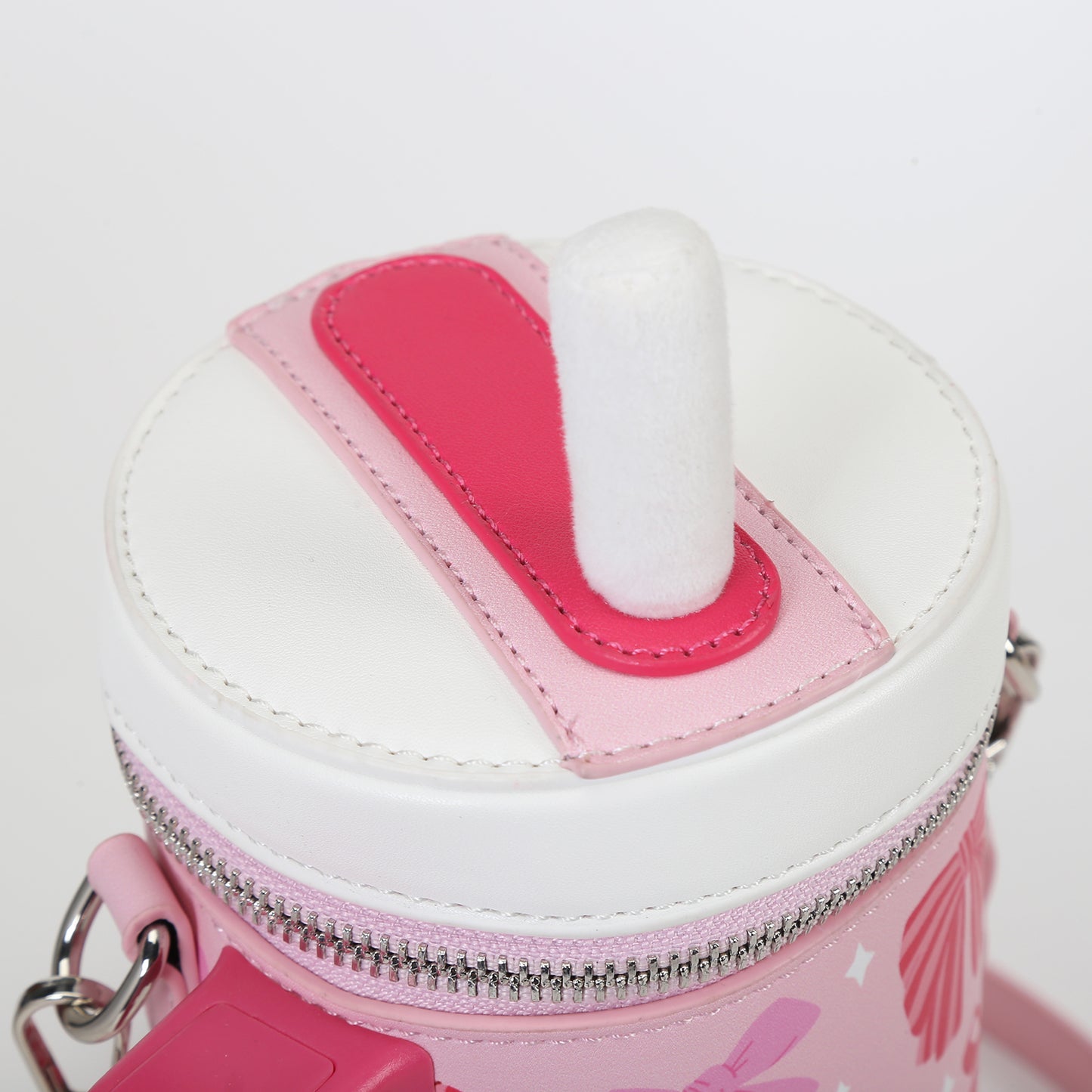 Take A Sip Water Cup-Elegant Bows Pink Crossbody