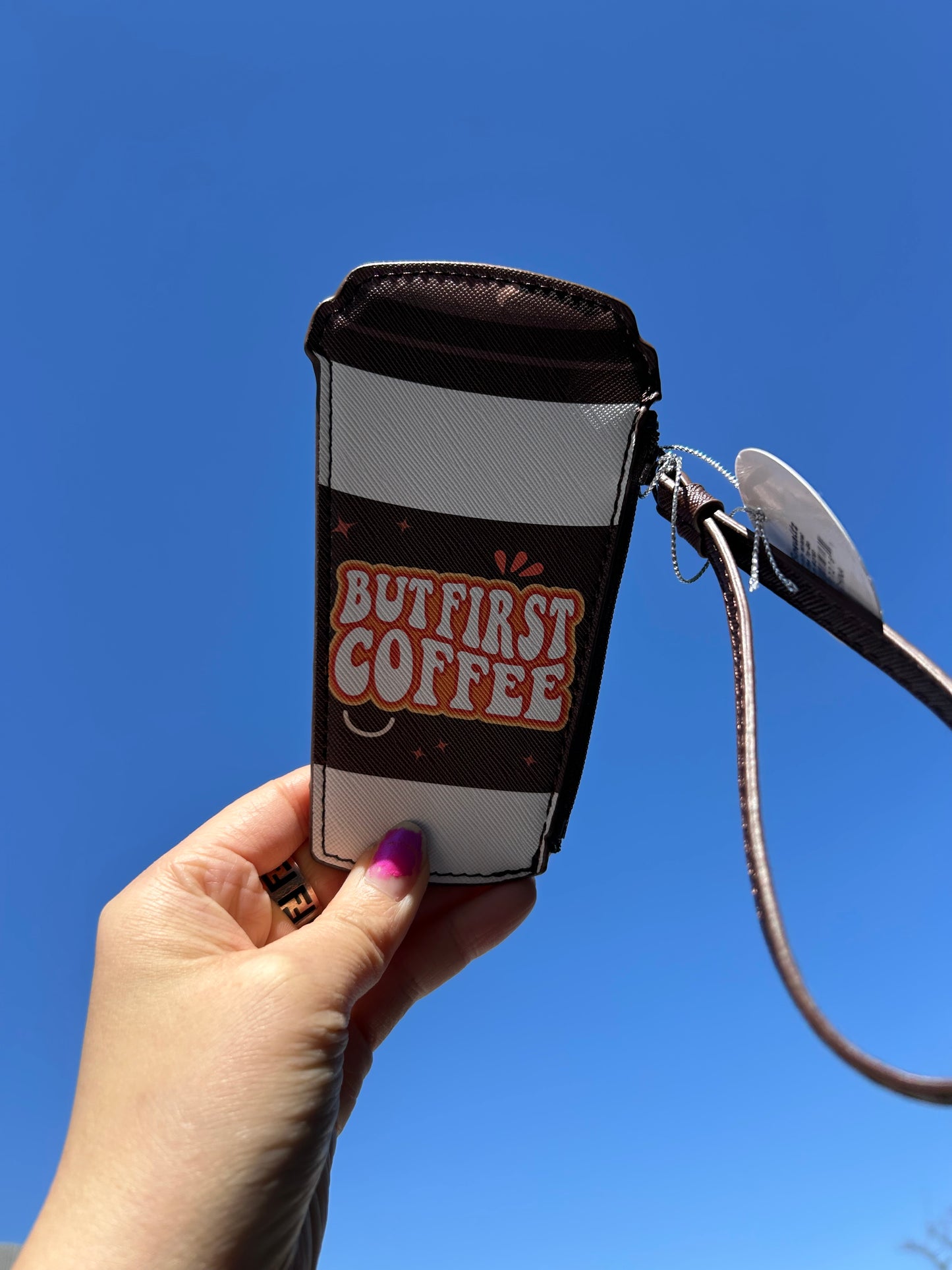Novelty Wristlet - Coffee To-Go