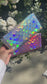 Holographic Scales Pencil Pouch - Pink