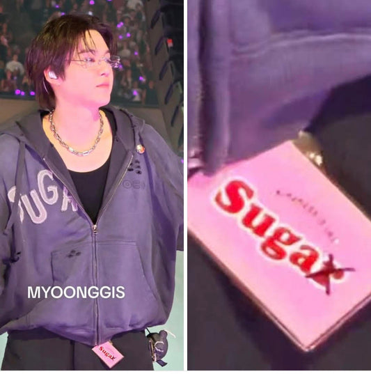 Glitter Metal Keychain - Sugar Packets