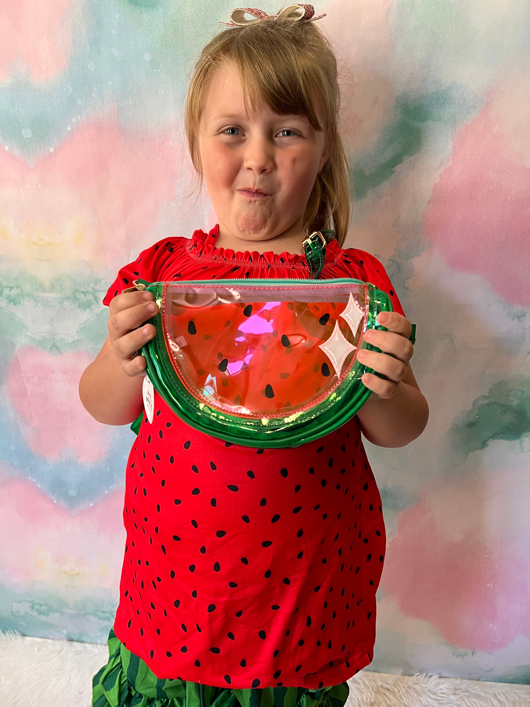 NEW Jelly Fruit Handbag Watermelon Bewaltz New jelly fruit handbag watermelon bewaltz