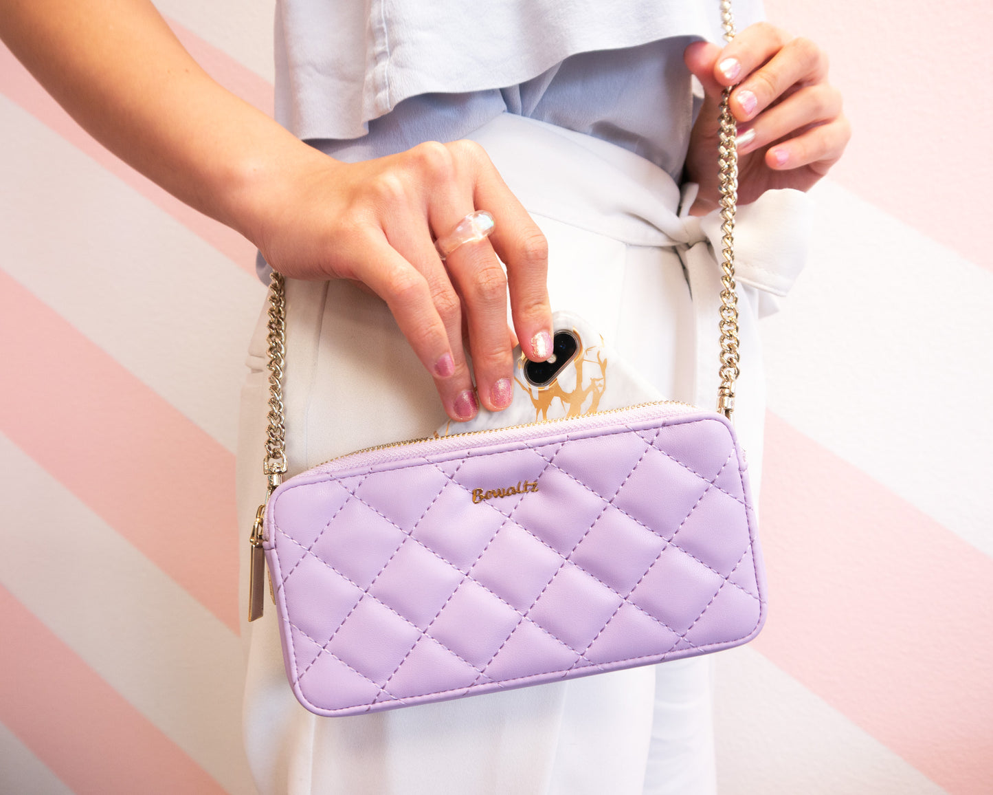 Quilted Wallet Crossbody - Bewaltz