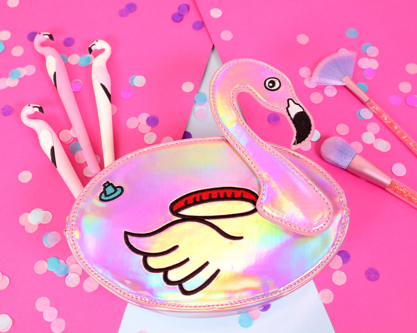 Fun Flamingo Floaty Party Handbag - Bewaltz