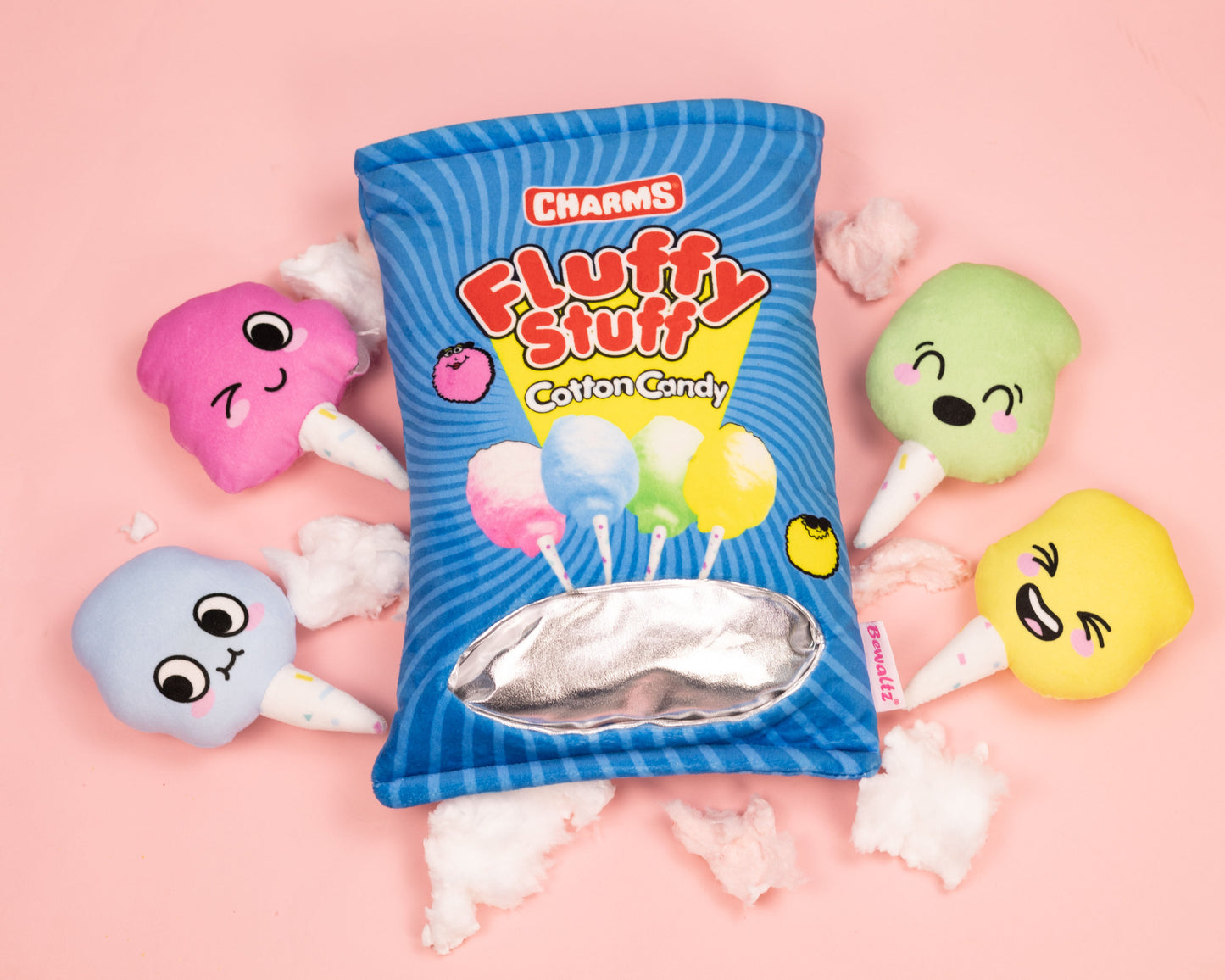 Mini Plushie - Fluffy Stuff Cotton Candy