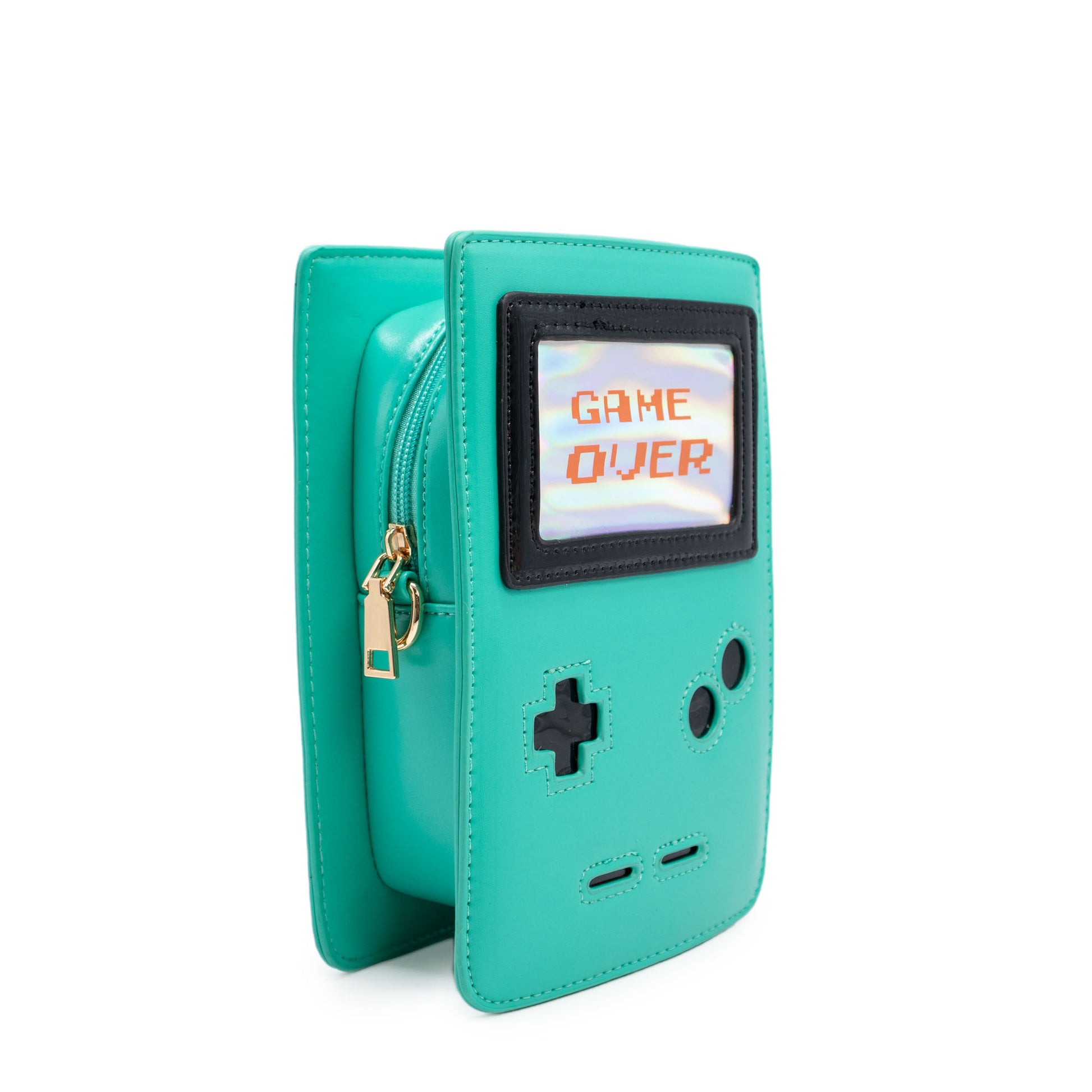 Retro 8-Bit Gamer Handbag Green - Bewaltz