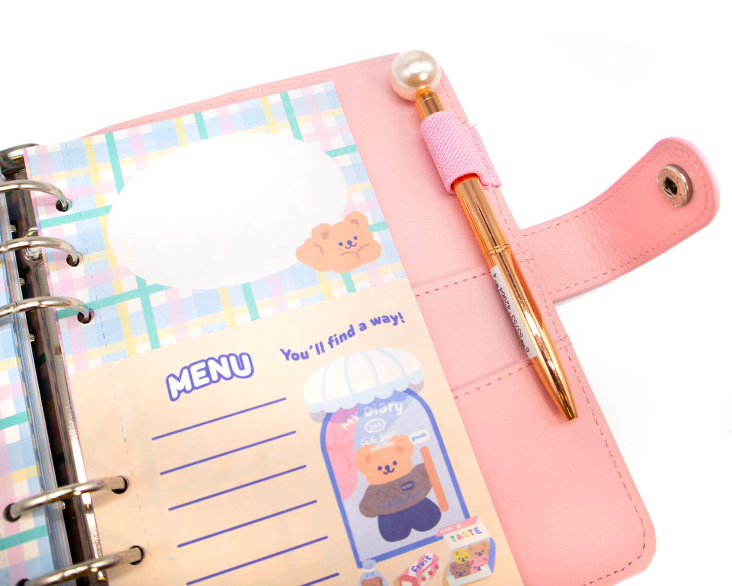 Cute Bear Planner - Snack Time