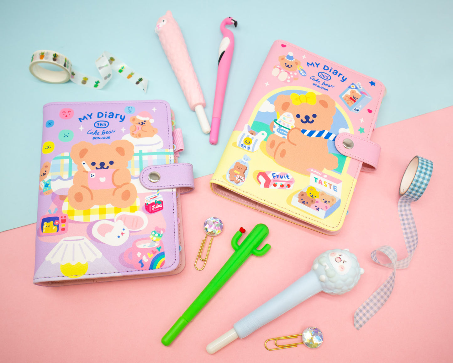 Cute Bear Planner - Snack Time