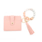 Beaded Bracelet Card Holder with Tassel Set - 12pc Solid Colors