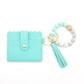 Beaded Bracelet Card Holder with Tassel Set - 12pc Solid Colors