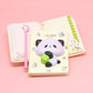 Cute Squishy Hardcover Notebook_Panda