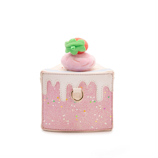 Piece of Cake Slice Handbag - Strawberry Confetti