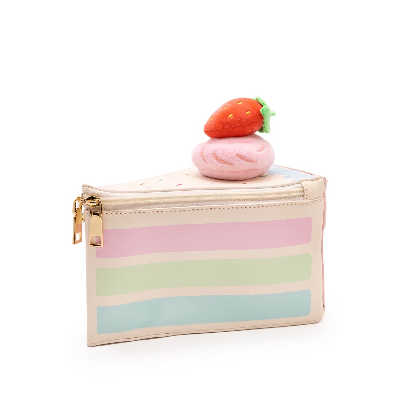 Piece of Cake Slice Handbag - Strawberry Confetti