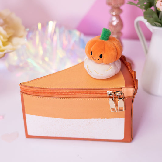 Piece of Pie Slice Handbag - Pumpkin Spice