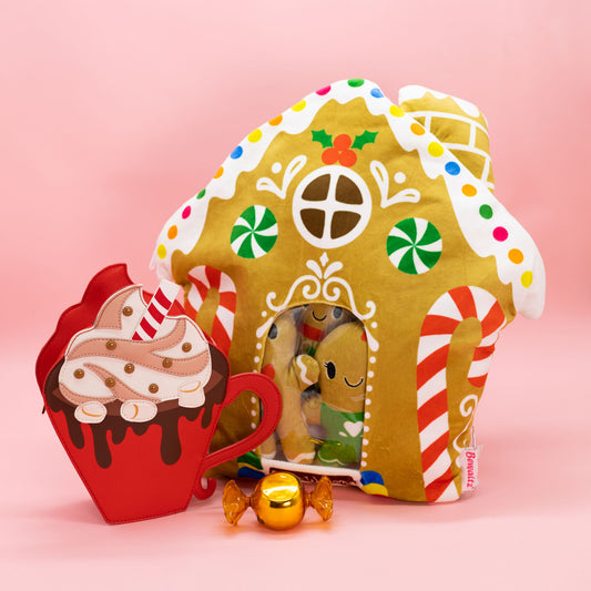 Mini Plushies - Gingerbread House