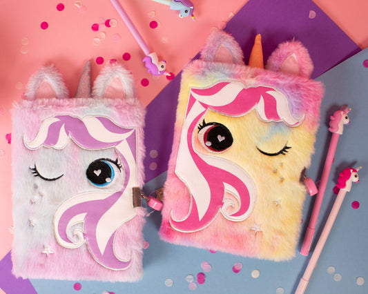 Furry Diary - Unicorn Purple