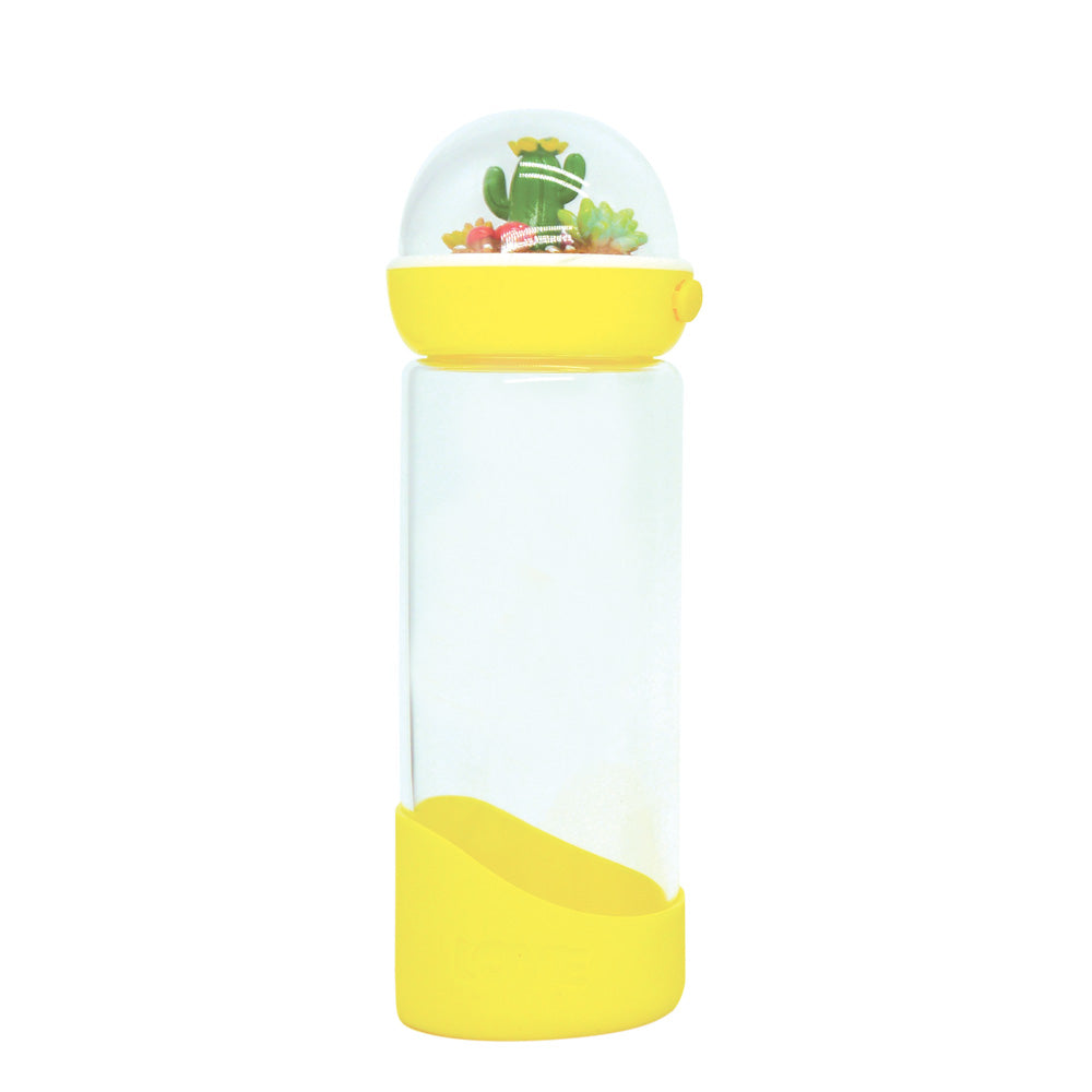 Cactus Glass Water Bottle - Bewaltz