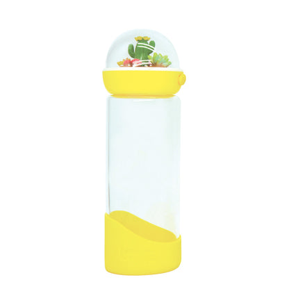 Cactus Glass Water Bottle - Bewaltz