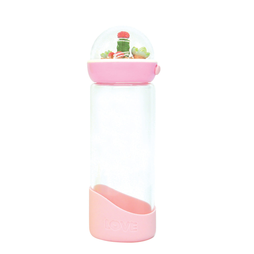 Cactus Glass Water Bottle - Bewaltz