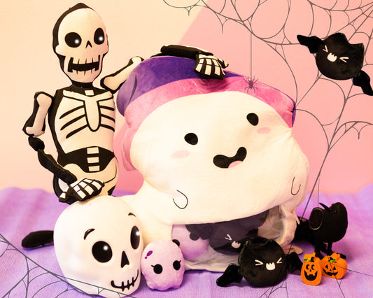 Tic Tac Toe Plushies - Spooky Ghost