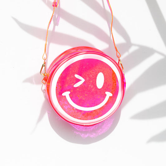 NEW! Jelly Fruit Handbag - Pink Winky Face 💖😉