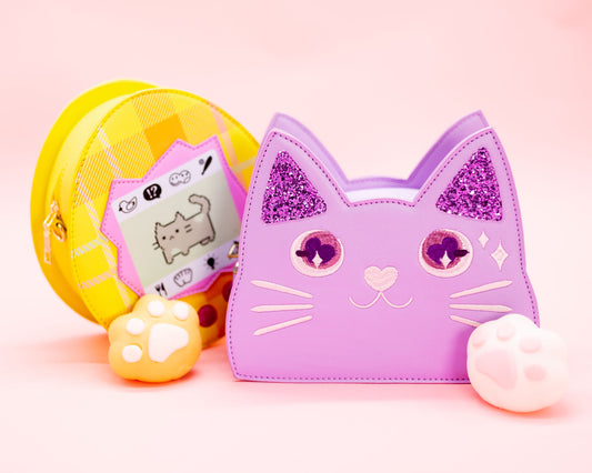 Heart-Eyed Kitty Handbag