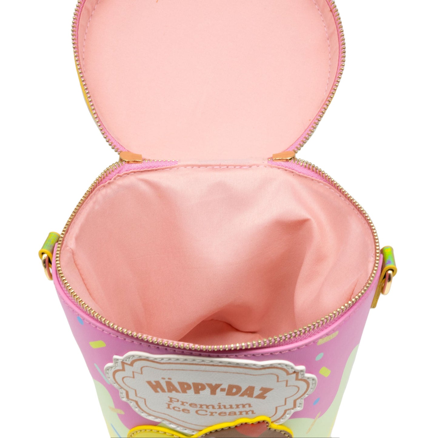 Happy Daz Ice Cream Tub Handbag - Strawberry